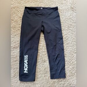 HOKA Branded Capris Made by Rabbit Womens Sz Sm
